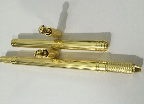 चीन डबल हेड और मैनुअल टैटू पेन के साथ एल्यूमिनियम माइक्रोब्लैड आइब्रो पेन आपूर्तिकर्ता