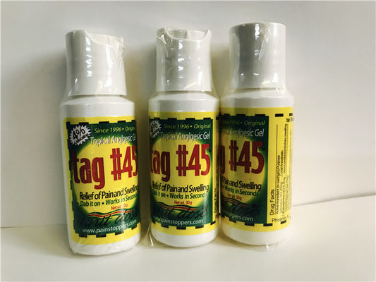 चीन टैटू नंब स्किन फास्ट के दौरान TAG#45 टॉपिकल एनेस्थेटिक क्रीम नो पेन जेल निर्माता आपूर्तिकर्ता