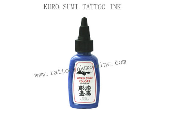 चीन बॉडी टैटू के लिए 1OZ ब्लू अनन्त टैटू इंक कुरो सुमी आपूर्तिकर्ता