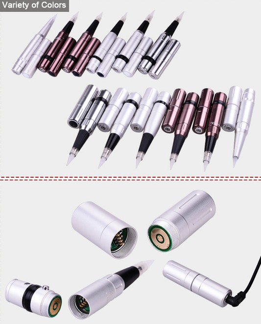 स्थायी मेकअप पेन रिचार्जेबल डिजाइन, जादू टैटू मशीन टैटू मशीन 2
