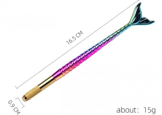 OEM 3D माइक्रोब्लैडिंग भौं सुई स्थायी मेकअप पेन दो रंग Color 1