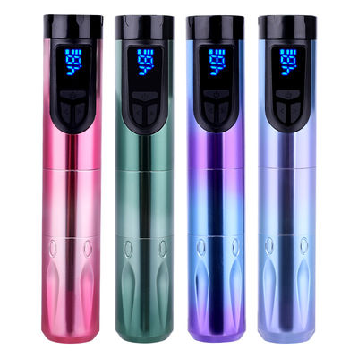 चीन 14500mAh रिजर्व बैटरी पावर एलसीडी डिस्प्ले और विनिमेय बैटरी के साथ वायरलेस टैटू मशीन विमान एल्यूमीनियम डिजाइन आपूर्तिकर्ता
