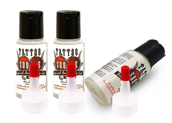 चीन सामयिक 35ML टैटू के दौरान दर्द सूजन एनेस्थेटिक जेल आपूर्तिकर्ता