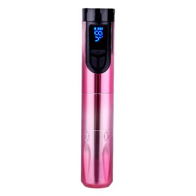 14500mAh रिजर्व बैटरी पावर एलसीडी डिस्प्ले और विनिमेय बैटरी के साथ वायरलेस टैटू मशीन विमान एल्यूमीनियम डिजाइन आपूर्तिकर्ता