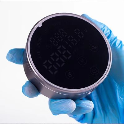 80*28 मिमी ग्रे AV1.5V-12V H8 स्मार्ट पावर सप्लाई डुअल एलसीडी टच स्क्रीन टैटू मशीन रंगीन वोल्टेज बुद्धिमान डिजिटल आपूर्तिकर्ता