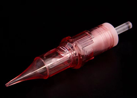 गुलाबी रंग में मेडिकल स्टैंडर्ड स्टेनलेस स्टील स्थायी मेकअप सुई आपूर्तिकर्ता