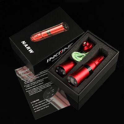 INKONE NARW ब्रांड डिजिटल एलसीडी टच स्क्रीन डिस्प्ले 1800mAh बैटरी टैटू पेन माइक्रोपिग्मेंटेशन मशीन वायरलेस टैटू मशीन आपूर्तिकर्ता