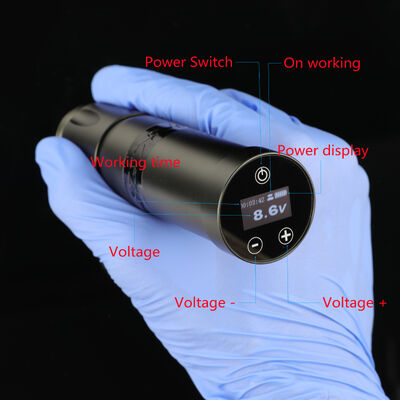 INKONE NARW ब्रांड डिजिटल एलसीडी टच स्क्रीन डिस्प्ले 1800mAh बैटरी टैटू पेन माइक्रोपिग्मेंटेशन मशीन वायरलेस टैटू मशीन आपूर्तिकर्ता