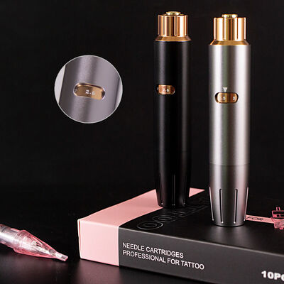 Dermographe Maquillage Rotary Tattoo Machine Digital Tattoo Gun Permanent Makeup Machine With Adjustment Stroke 2.3 to 2.7 आपूर्तिकर्ता