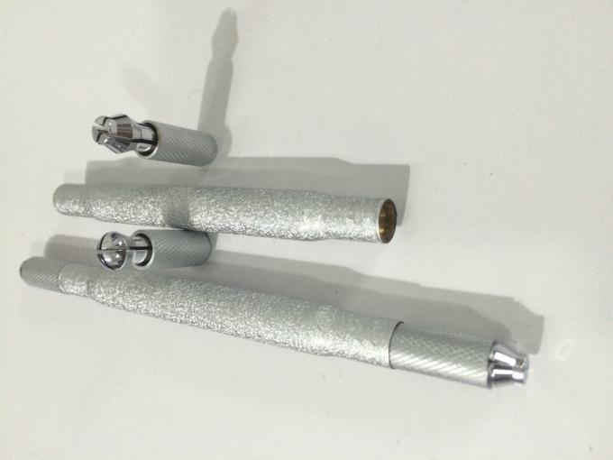 एल्यूमिनियम डबल हेड 5 डी माइक्रोब्लैडिंग मैनुअल टैटू पेन, आइब्रो टैटू पेन 1