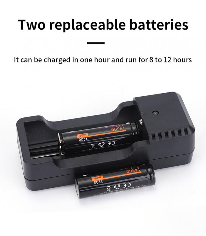 14500mAh रिजर्व बैटरी पावर एलसीडी डिस्प्ले और विनिमेय बैटरी के साथ वायरलेस टैटू मशीन विमान एल्यूमीनियम डिजाइन 3