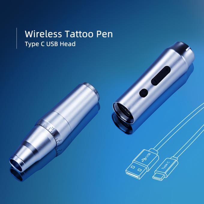 वायरलेस डर्मोग्राफ मशीन SPMU Cordless Eyebrow स्थायी मेकअप यूनिवर्सल कारतूस माइक्रोब्लेडिंग मशीन टैटू पेन 1