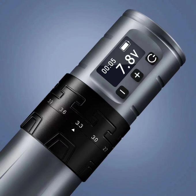 INKONE ब्रांड स्ट्रोक 2.4-4.2 मिमी कोरलेस मोटर टैटू मशीन वायरलेस टैटू पेन 4