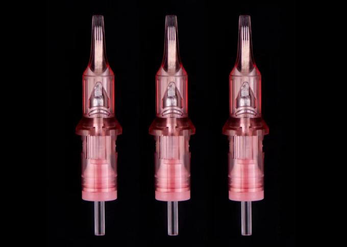 गुलाबी रंग में मेडिकल स्टैंडर्ड स्टेनलेस स्टील स्थायी मेकअप सुई 1