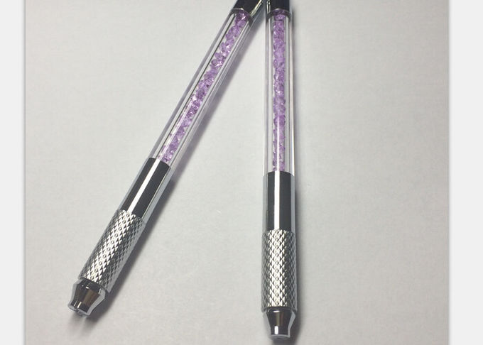 3 डी आइब्रो माइक्रोब्लैडिंग मैनुअल टैटू पेन, स्थायी मेकअप सुई ब्लेड गन 0